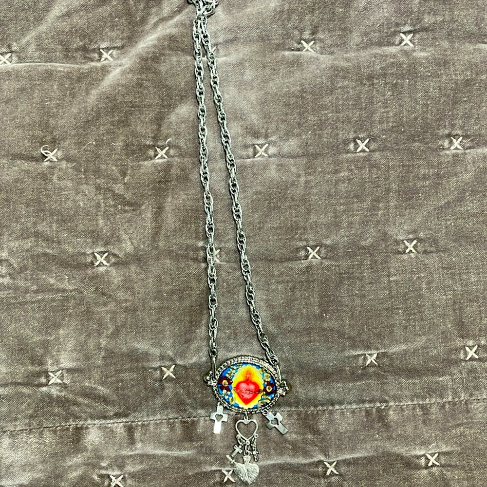 Necklace made in Mexico “Sacred Heart”